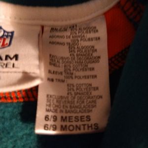 Toddler original NFL Miami Dolphins jacket in Team